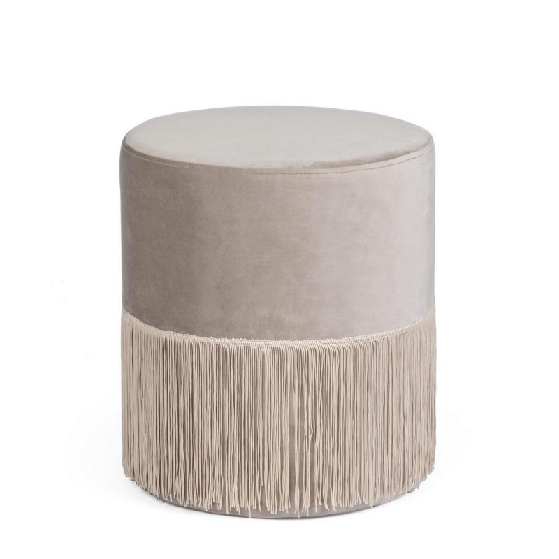 POUF LEILANI GRIS CLARO D38