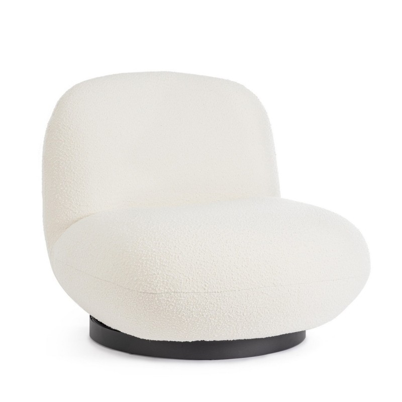 SILLÓN MARGOT GIRAT BLANCO BUCLÉ