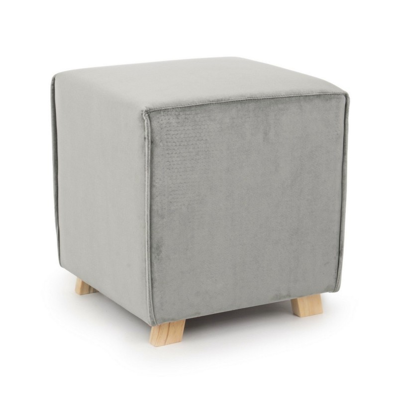 POUF ADELINE GRIS