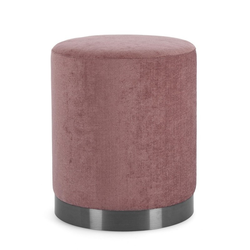 POUF ERNESTINE DARK ROSE