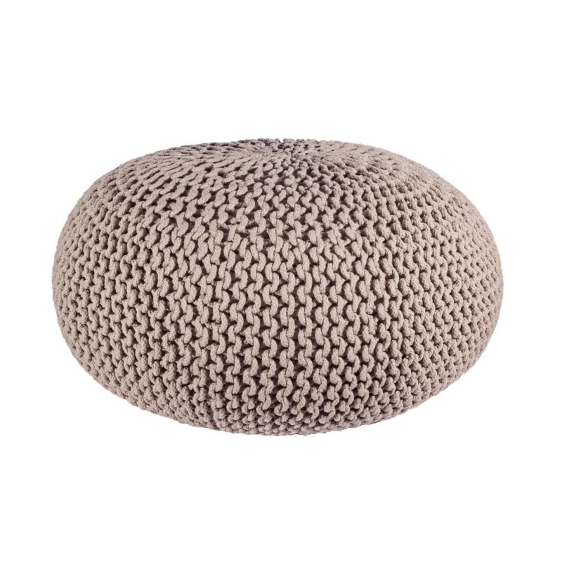 POUF TRENZADO VISÓN D80